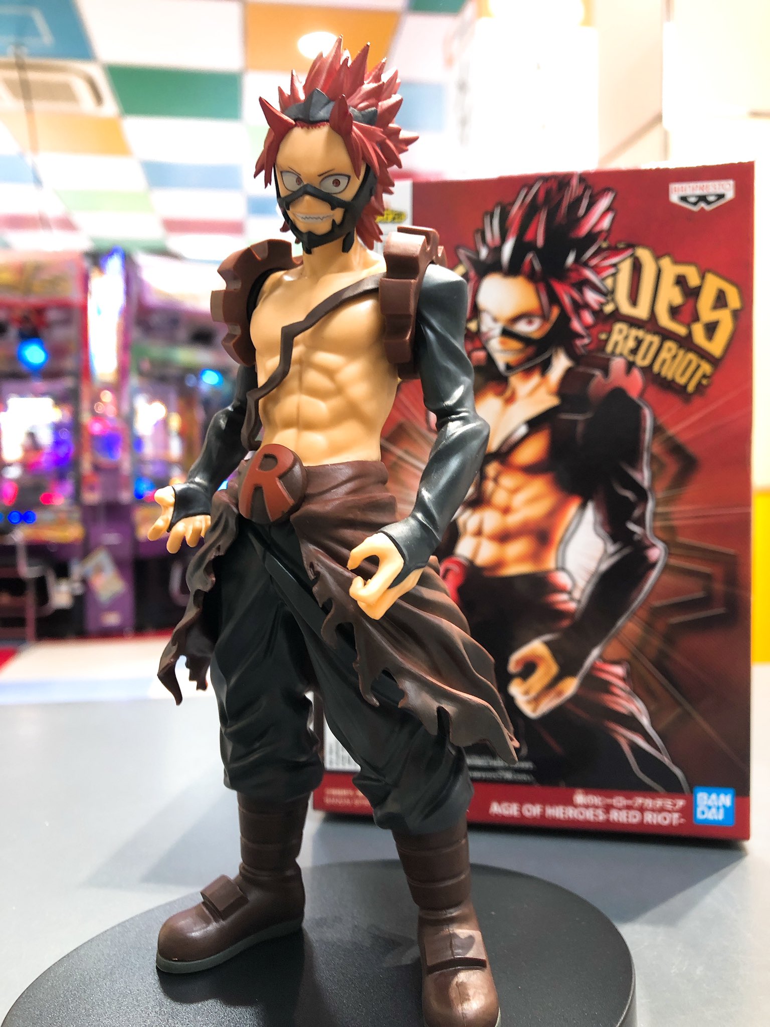 Kirishima ของแท้ JP - Age of Heroes Banpresto [โมเดล My Hero Academia]