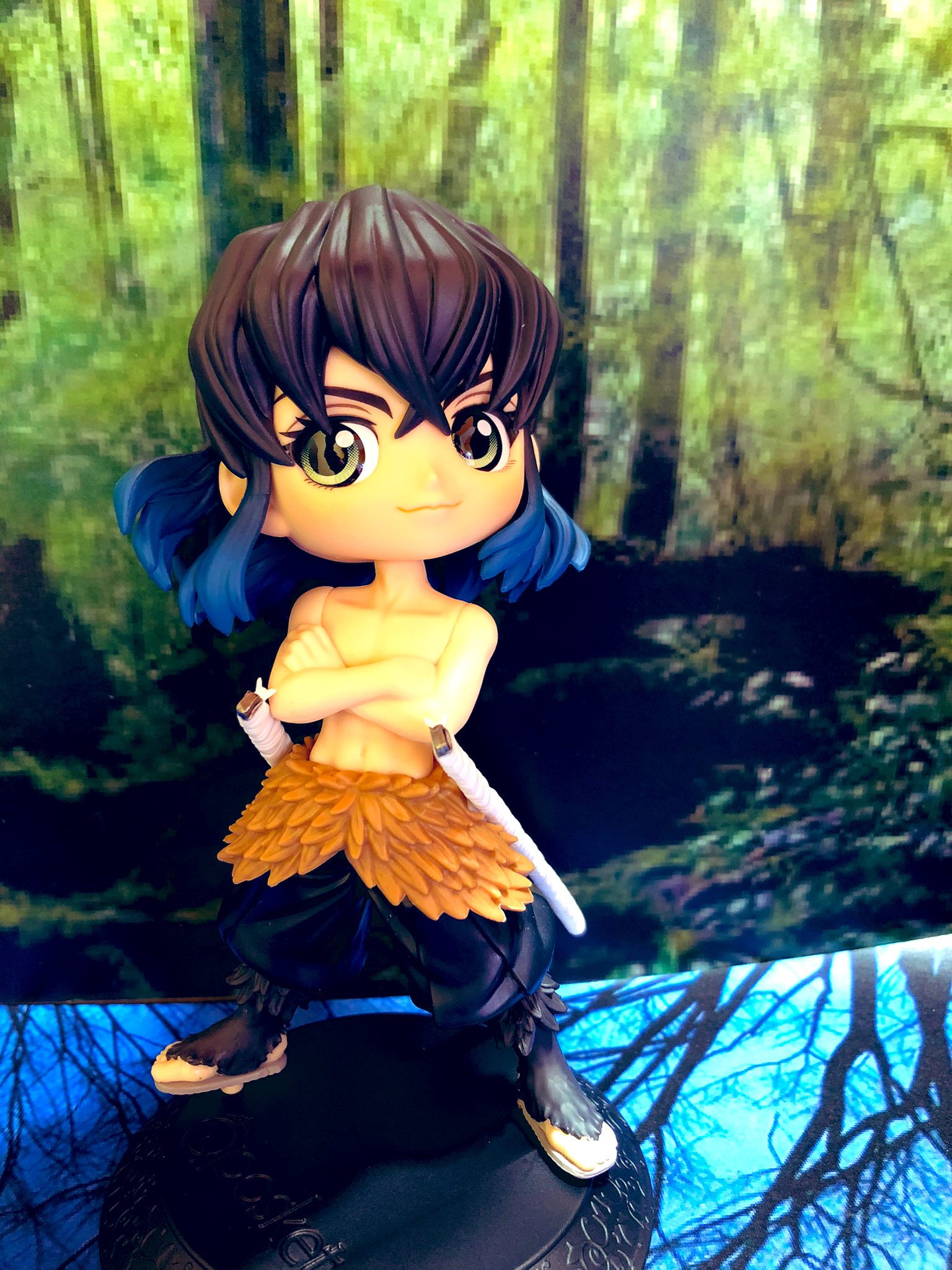 Inosuke ของแท้ JP - Q Posket Banpresto [โมเดล Demon Slayer]