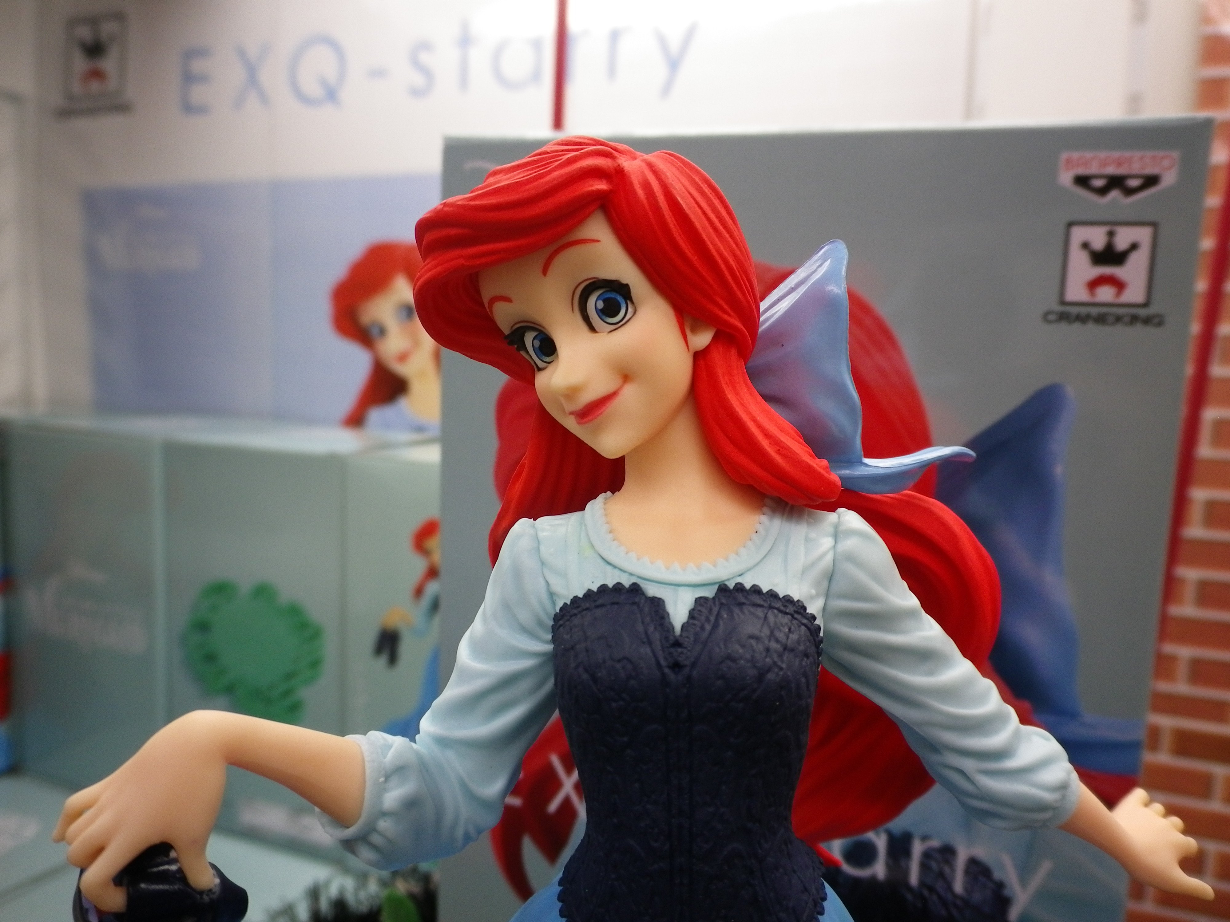Ariel ของแท้ JP - EXQ-starry Banpresto [โมเดล Disney]