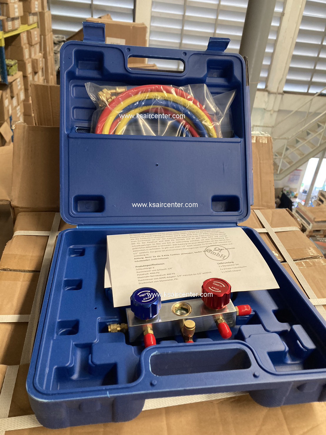 ชุดเกจชาร์จนํ้ายา FREZZER (GA-02)