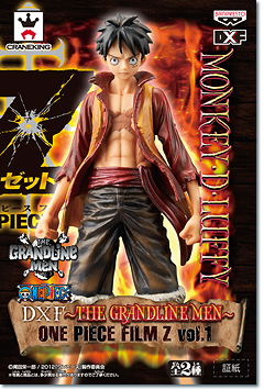 Luffy Film Z ของแท้ JP แมวทอง - Grandline Men Banpresto [โมเดลวันพีช]