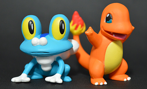 Charmander ของแท้ JP - Monster Collection Takara Tomy [โมเดลโปเกมอน]