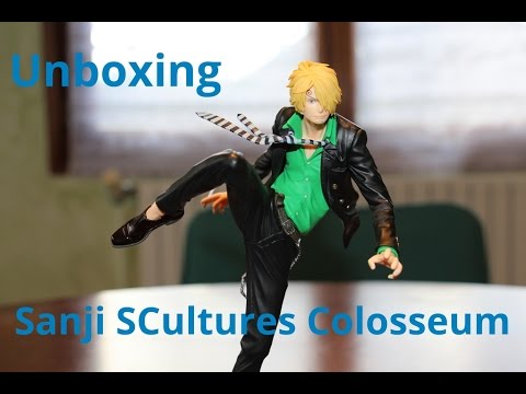 Sanji ของแท้ JP แมวทอง - Scultures Banpresto [โมเดลวันพีช]