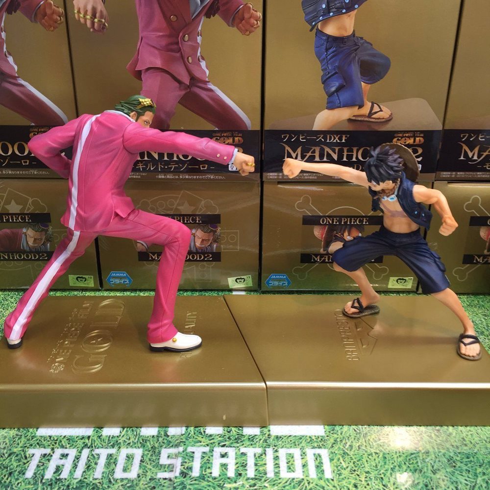 Film Gold Set ของแท้ JP แมวทอง - Manhood Banpresto [โมเดลวันพีช] (2 ตัว)