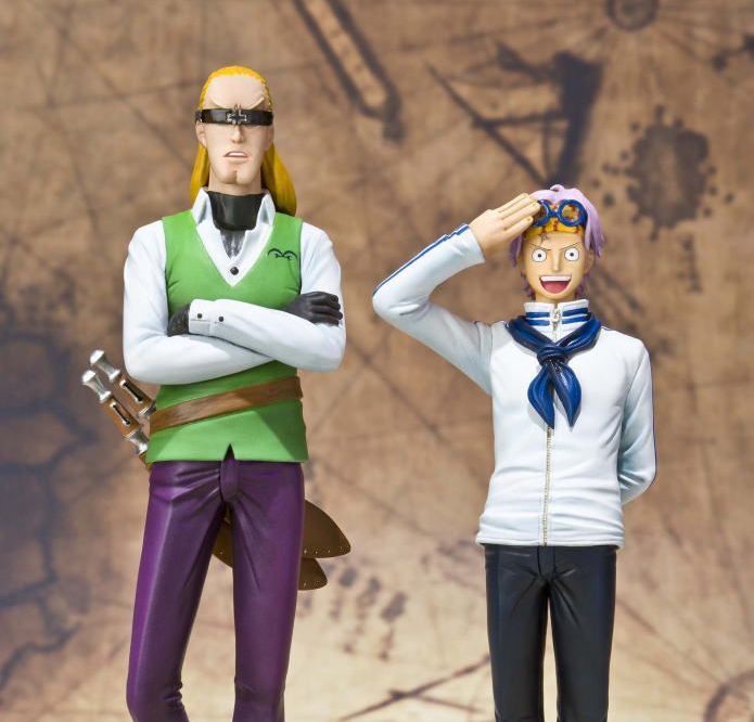 Coby & Helmeppo ของแท้ JP แมวทอง - Figuarts Zero Bandai [โมเดลวันพีช] (2 ตัว)