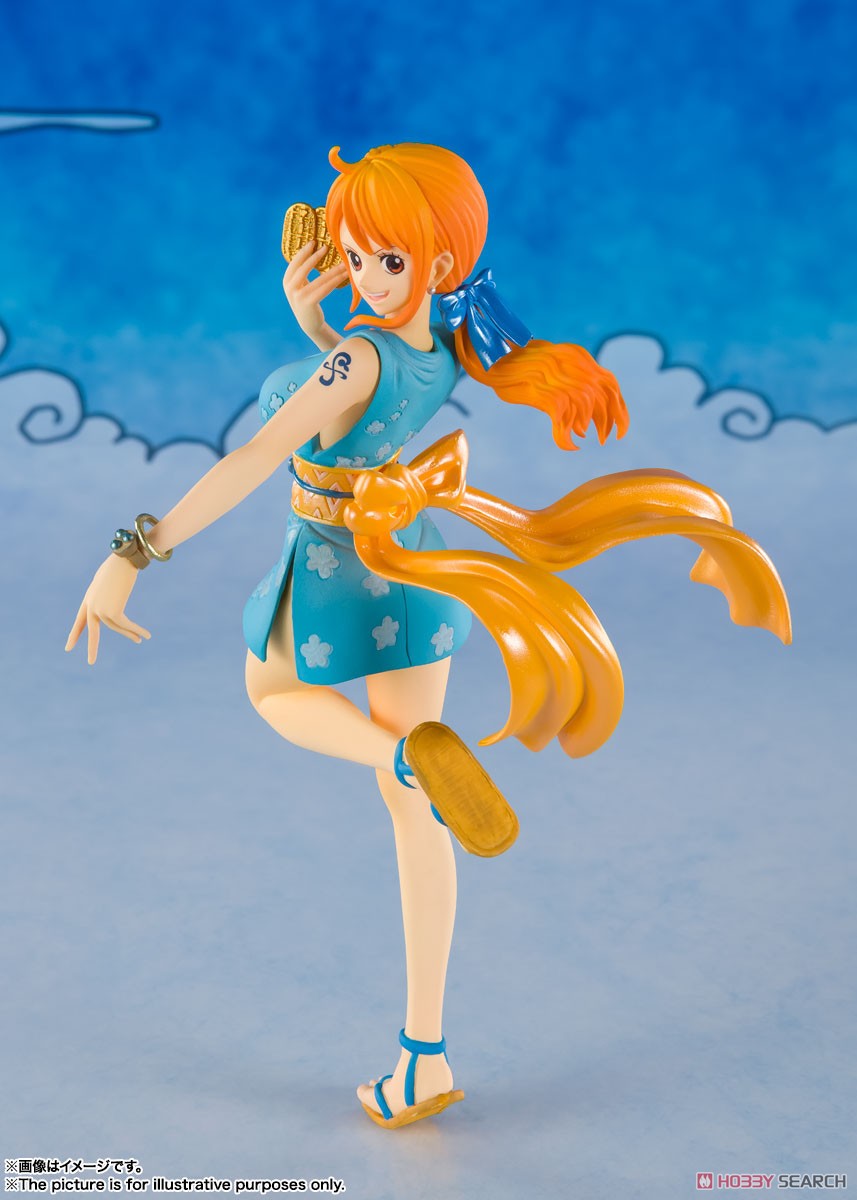 Nami Wano ของแท้ JP แมวทอง - Figuarts Zero Bandai [โมเดลวันพีช]