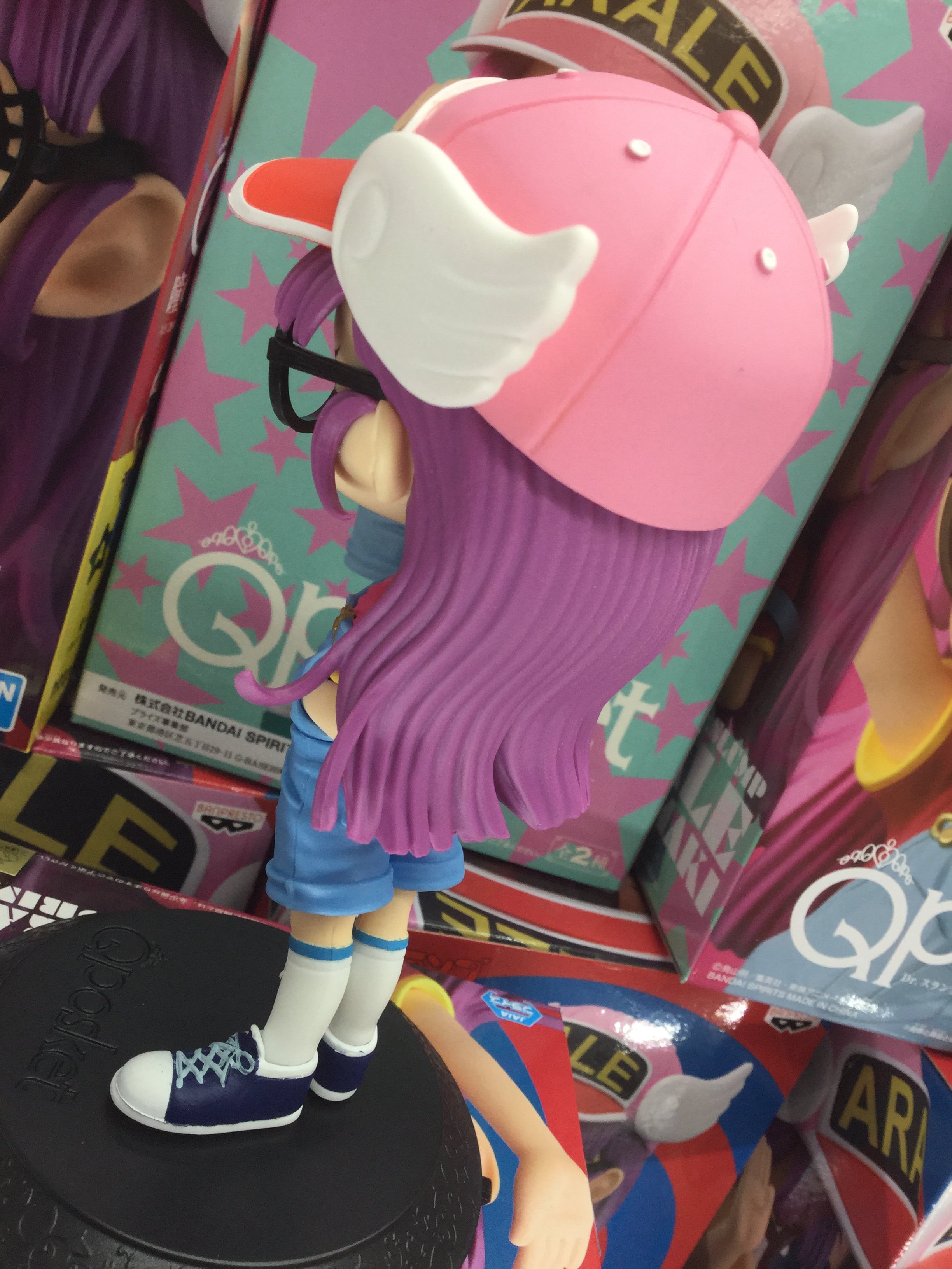 Arale ของแท้ JP - Q Posket Banpresto [โมเดล Dr.Slump]