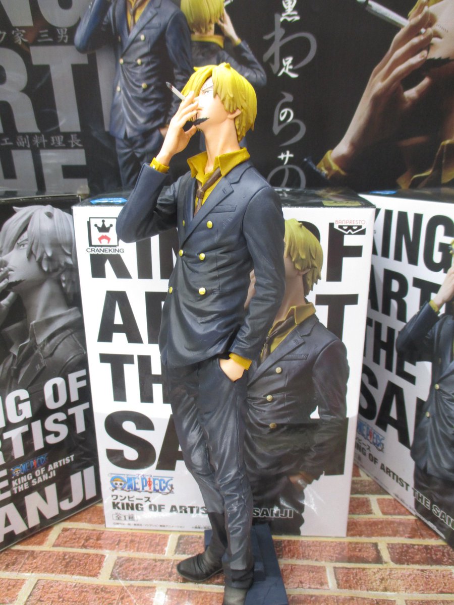 Sanji ของแท้ JP แมวทอง - King of Artist Banpresto [โมเดลวันพีช]
