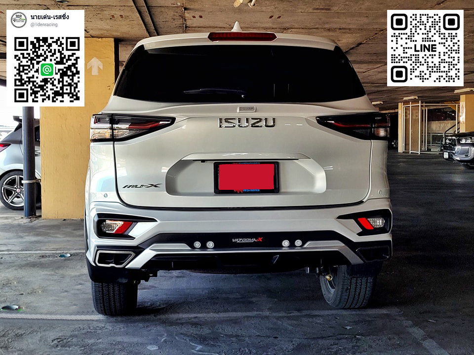 VAZOOMA-X VS Isuzu MU-X'2021-ปัจจุบัน [กับสเกิร์ตแตกแต่งอย่างสปอร์ตลงตัว รอคุณเป็นเจ้าของแล้วที่นี่]