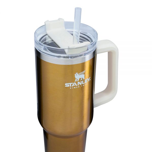 Adventure Quencher Tumbler 40Oz Golden Glass