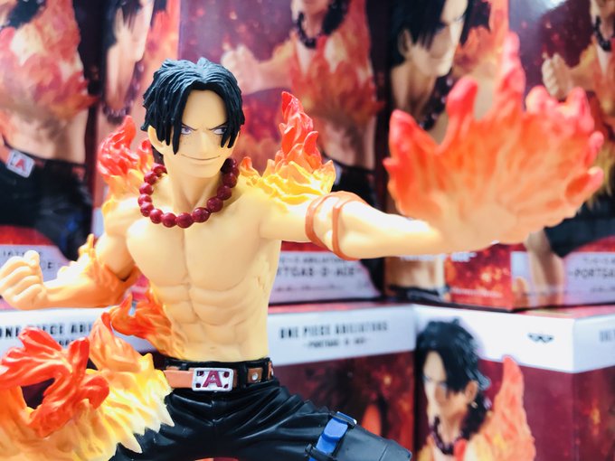 Ace ของแท้ JP แมวทอง - Abiliators Banpresto [โมเดลวันพีช]