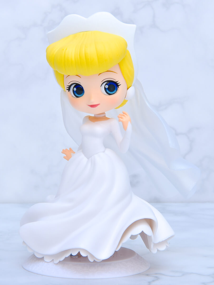 Cinderella Dreamy Style - Pastel Color ของแท้ JP - Q Posket Banpresto [โมเดล Disney]