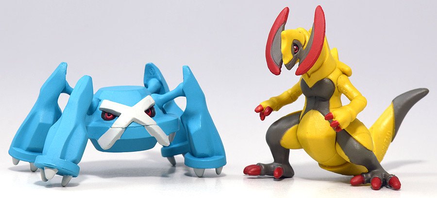Haxorus ของแท้ JP - Monster Collection Takara Tomy [โมเดลโปเกมอน]