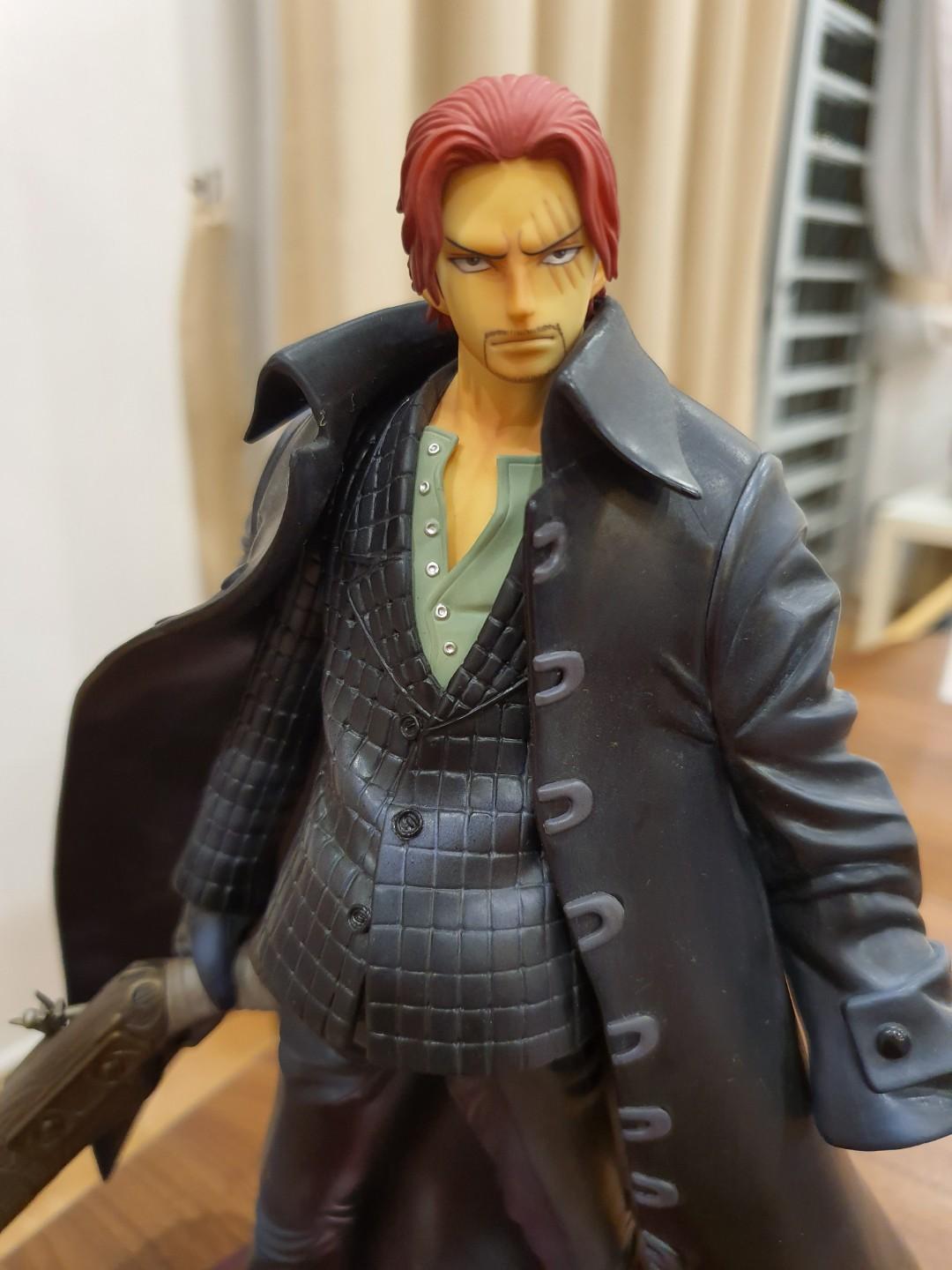 Shanks Strong World ของแท้ JP แมวทอง - POP Megahouse [โมเดลวันพีช]