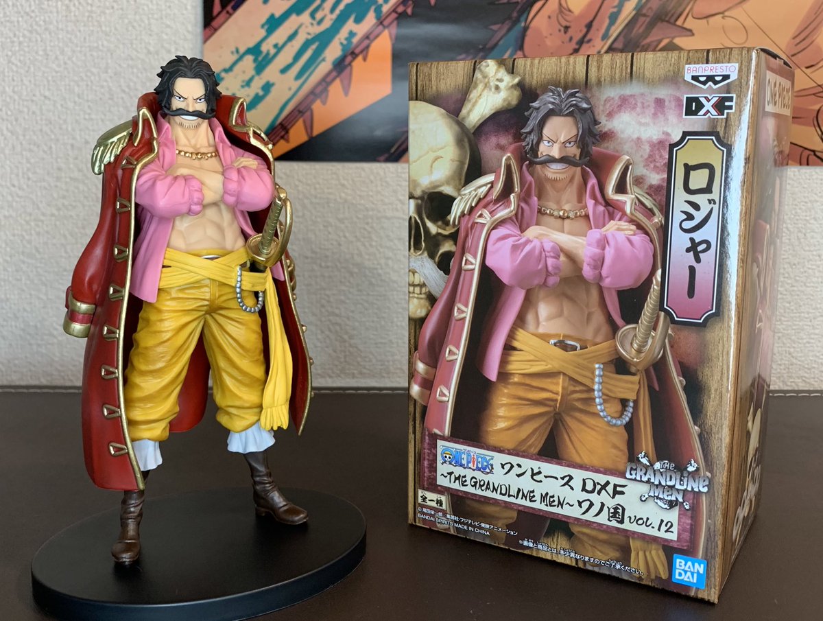 Roger Wano ของแท้ JP แมวทอง - Grandline Men Banpresto [โมเดลวันพีช]