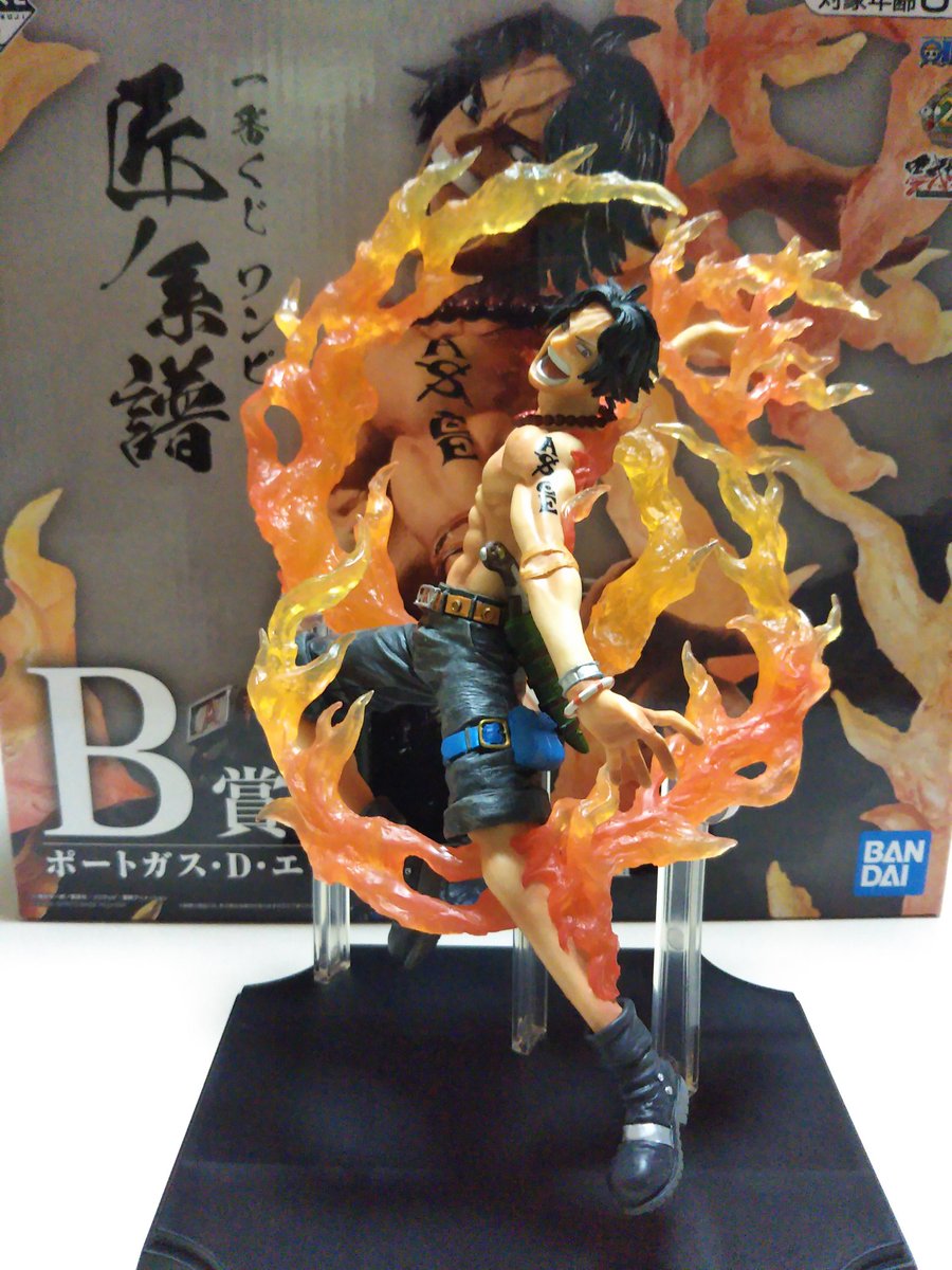 Ace ของแท้ JP แมวทอง - Ichiban Kuji Banpresto [โมเดลวันพีช]