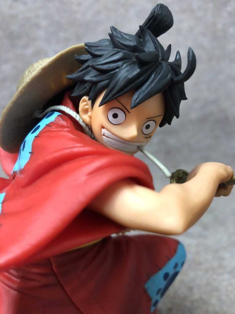 Luffy Wano ของแท้ JP แมวทอง - King of Artist Banpresto [โมเดลวันพีช]