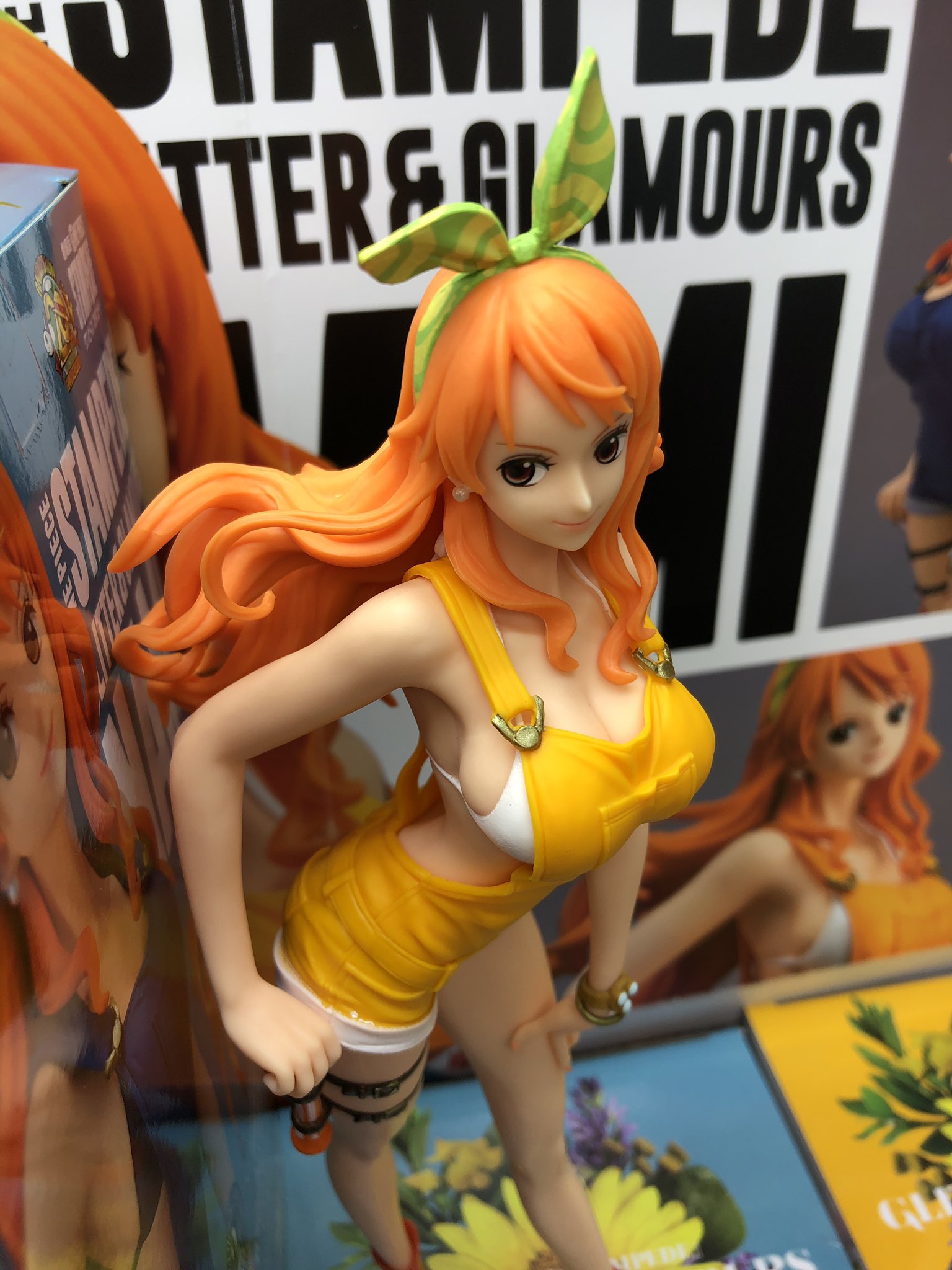 Nami Stampede ของแท้ JP แมวทอง - Glitter & Glamours Banpresto [โมเดลวันพีช]