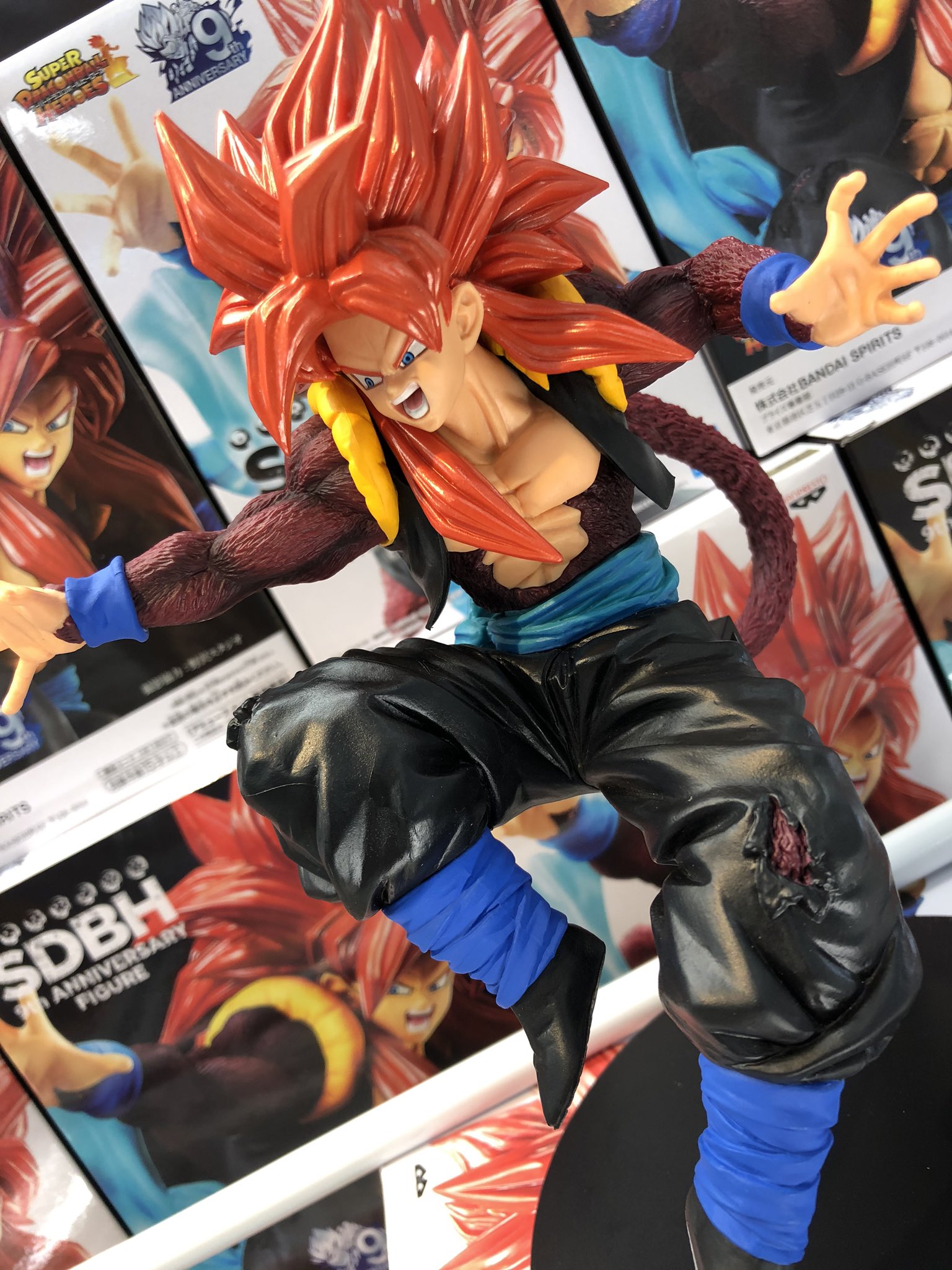 Gogeta Xeno Super Saiyan 4 ของแท้ JP แมวทอง - Banpresto [โมเดลดราก้อนบอล]