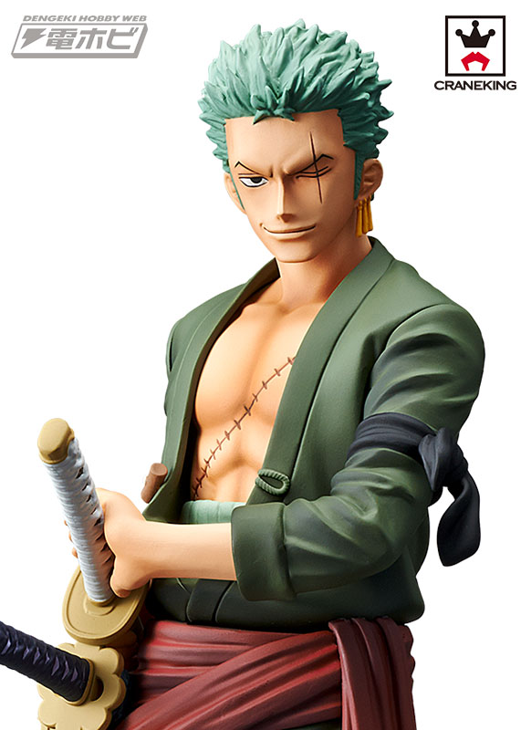 Zoro ของแท้ JP แมวทอง - Grandista Banpresto [โมเดลวันพีช]