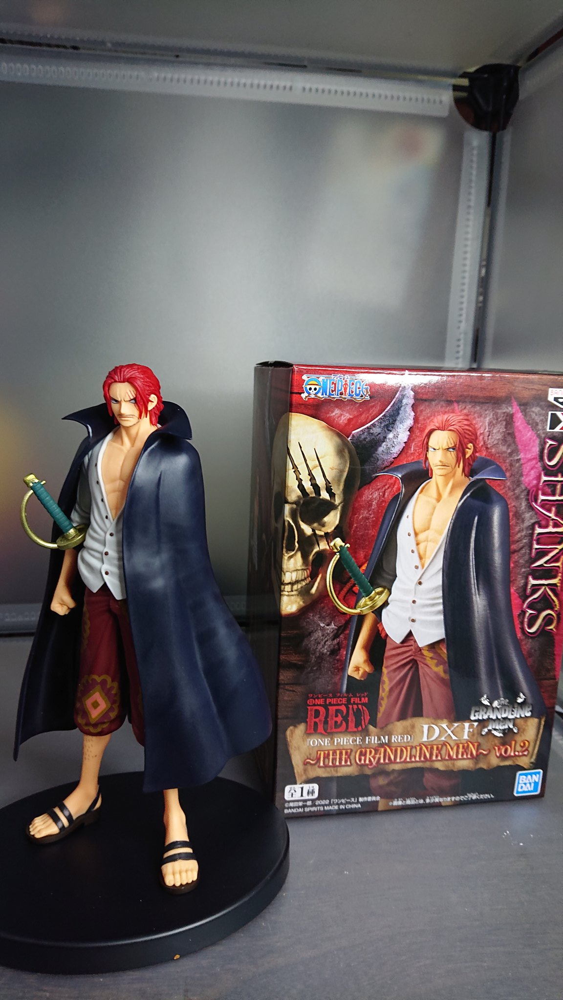 Shanks Film Red ของแท้ JP แมวทอง - Grandline Men Banpresto [โมเดลวันพีช]