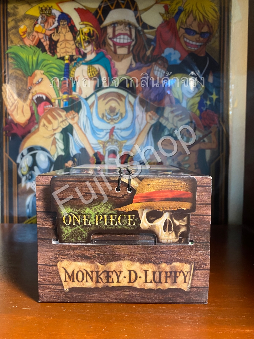 Luffy ของแท้ JP แมวทอง - Grandline Men Banpresto [โมเดลวันพีช]