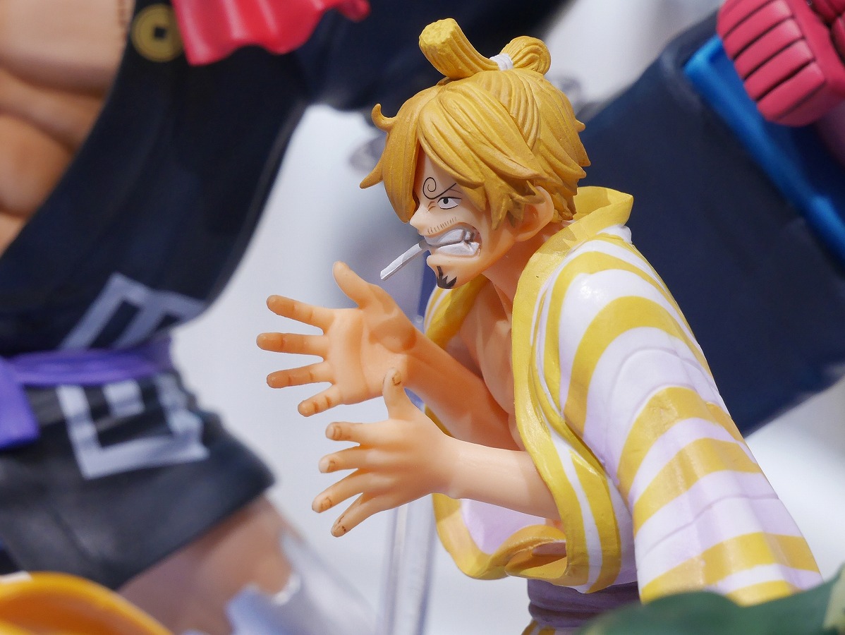 Sanji Wano ของแท้ JP แมวทอง - Figuarts Zero Bandai [โมเดลวันพีช]