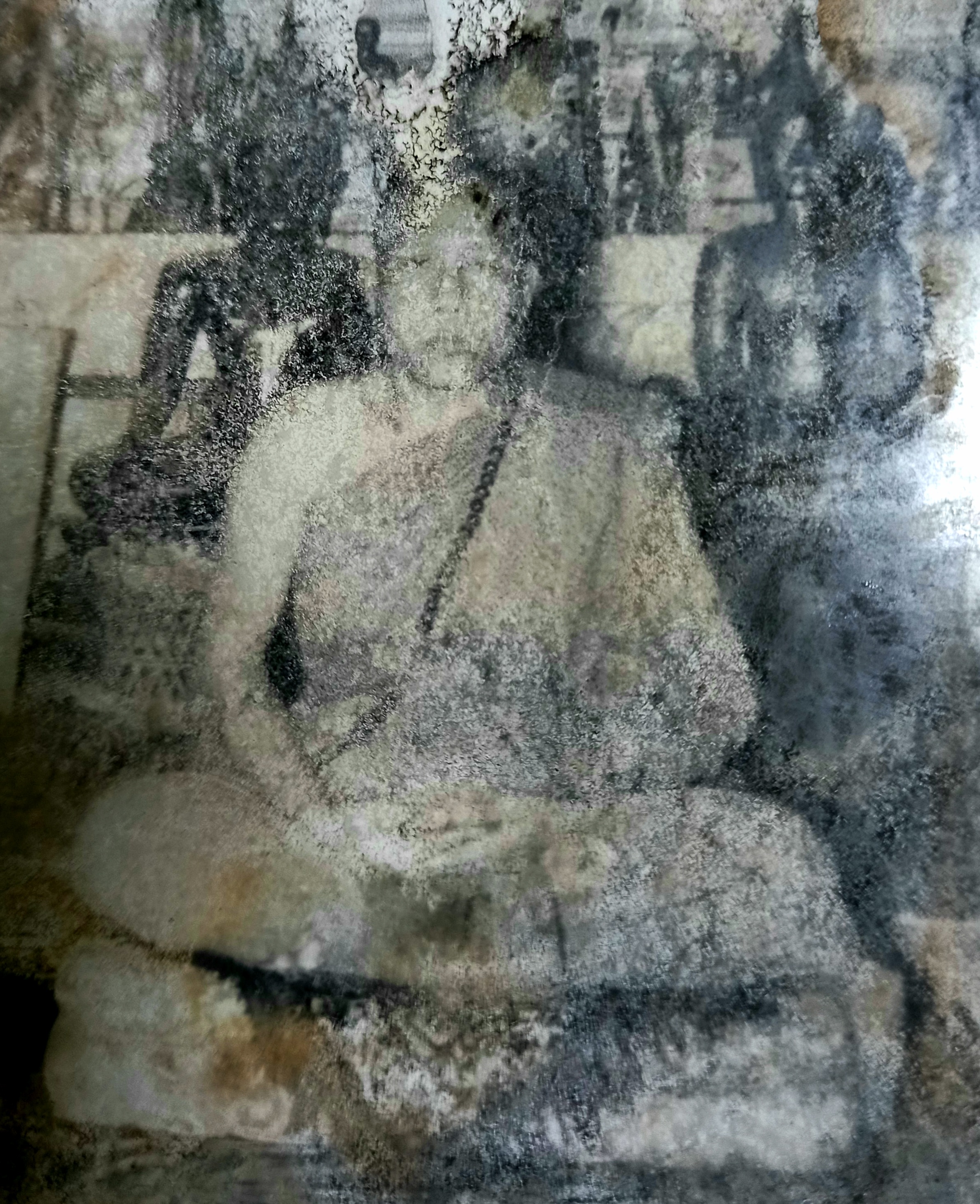 รูปภาพหลวงพ่อเก่า เกจิเก่า ขนาด5นิ้ว แท้ไม่ทราบที่