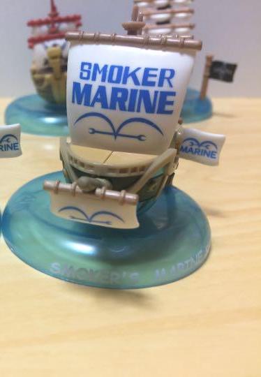 Smoker Marine Ship ของแท้ JP แมวทอง - Yura Cole Megahouse [โมเดลเรือวันพีช]