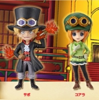 Sabo & Koala ของแท้ JP แมวทอง - WCF Banpresto [โมเดลวันพีช] (2 ตัว)