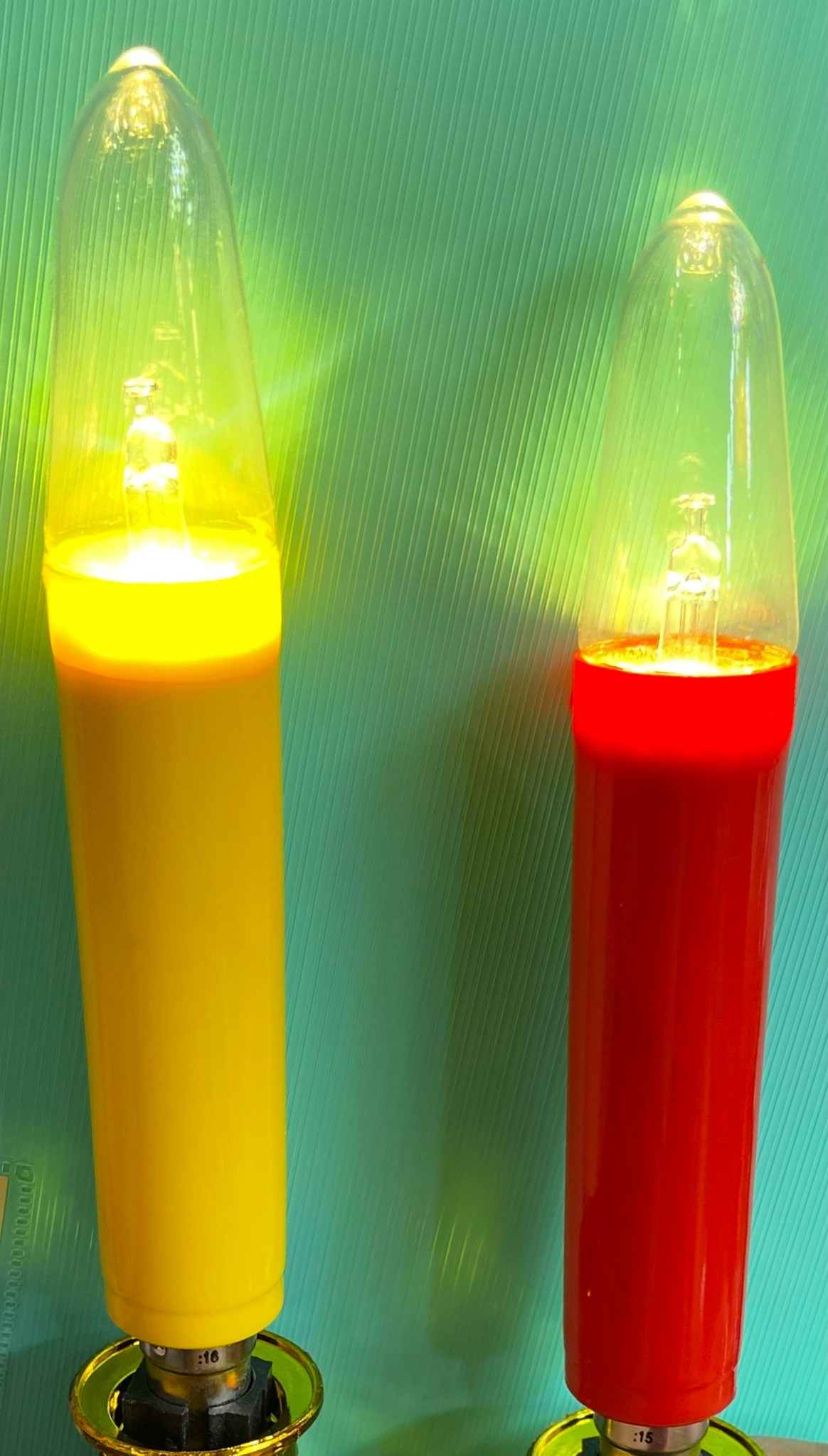 หลอดเทียนยาว LED 1W ยี่ห้อ Wire Lamp ขั้วเขี้ยว B15 ( 1W = 15W ) ประหยัดไฟ สว่างนาน อนุรักษ์พลังงาน รักษ์โลก