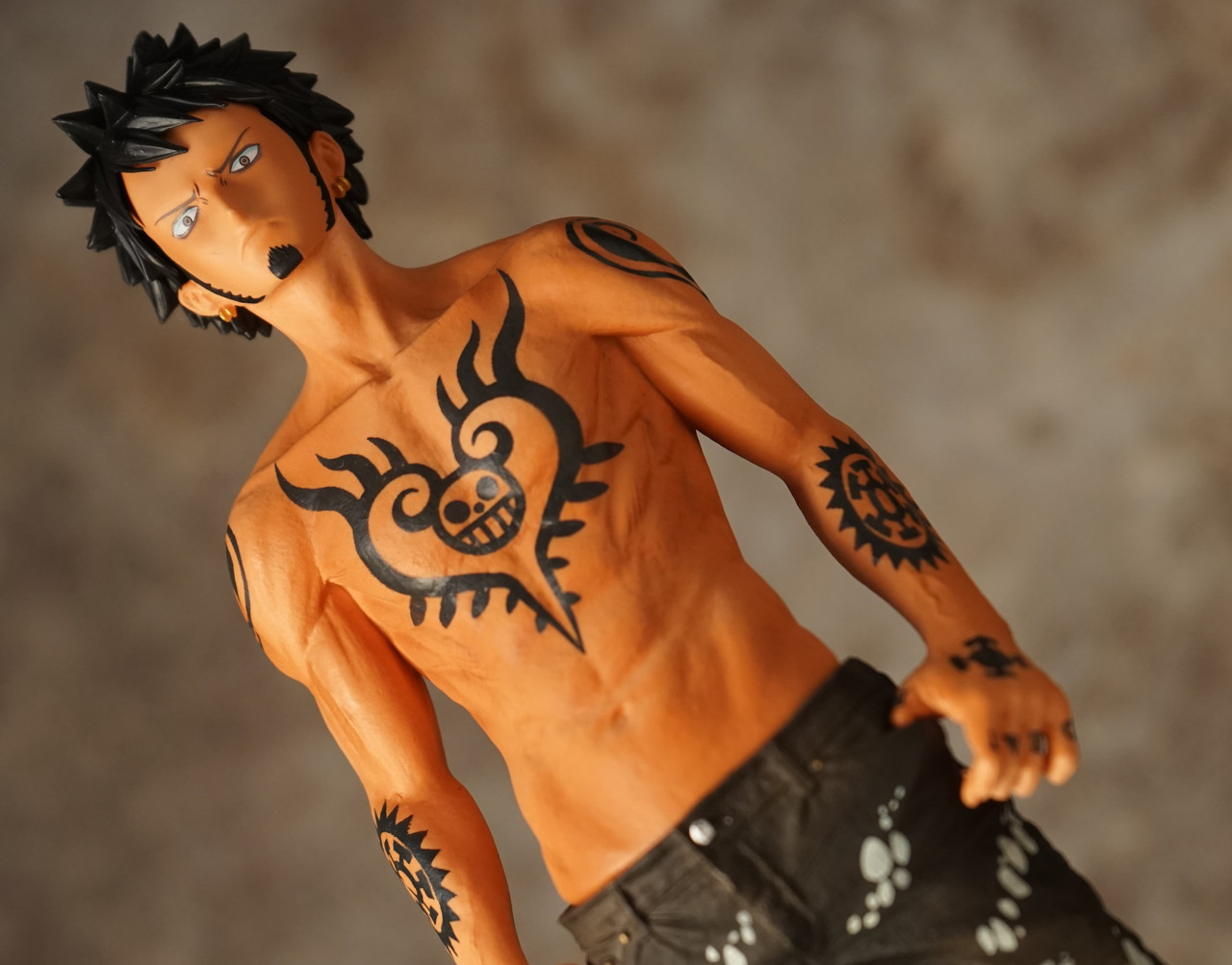 Law Special Color ของแท้ JP แมวทอง - King of Artist Banpresto [โมเดลวันพีช]