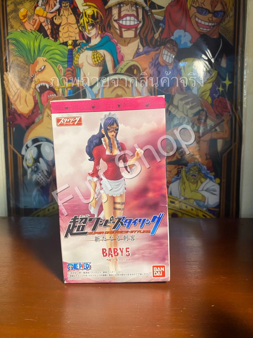 Baby 5 Special Color ของแท้ JP แมวทอง - Super Styling Bandai [โมเดลวันพีช]