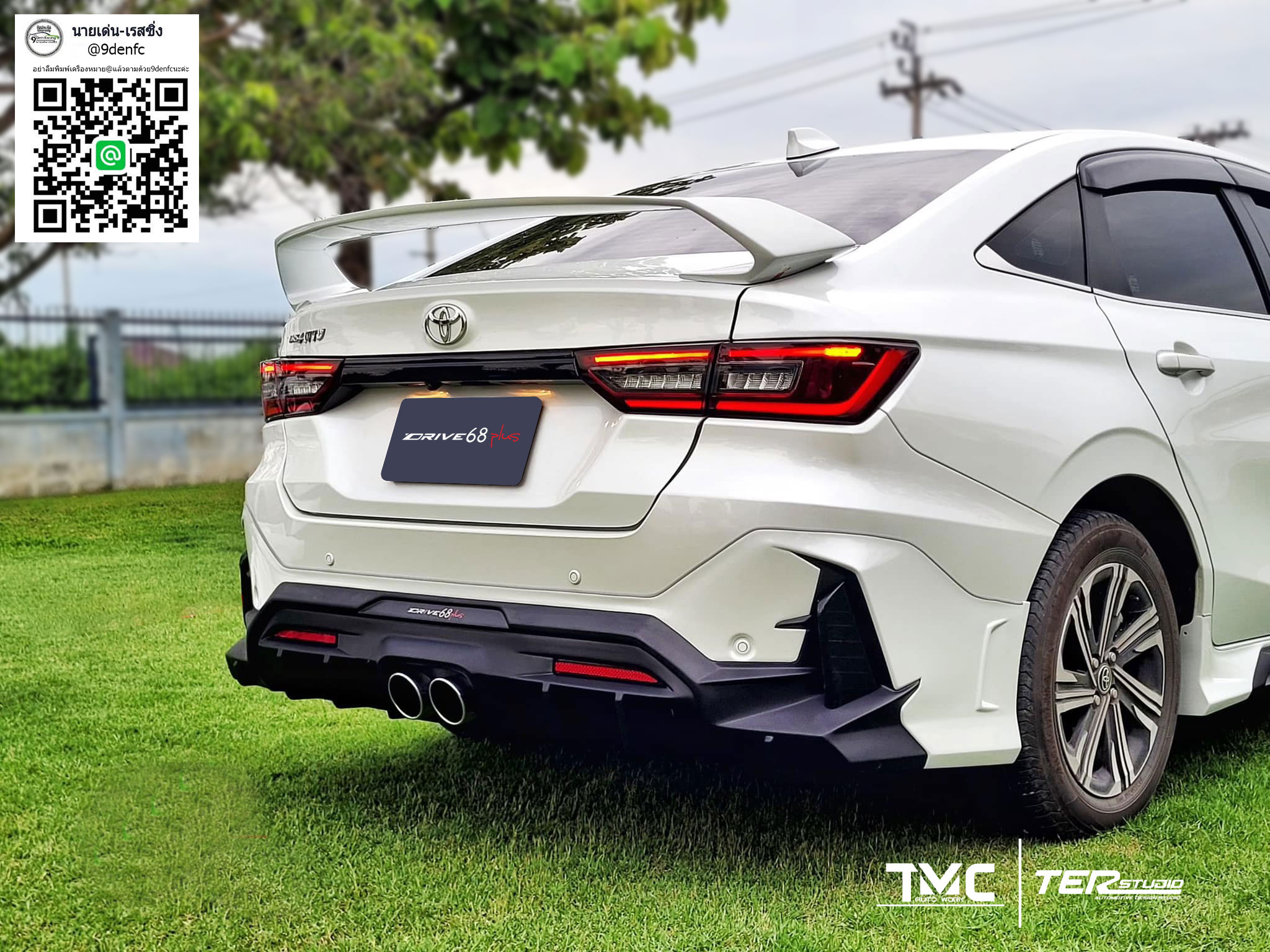 𝐃𝐫𝐢𝐯𝐞𝟔𝟖 𝐏𝐥𝐮𝐬 VS Toyota Yaris Ativ 4D 2022 [เพิ่มเติมความสวยล้ำเข้าไปแบบ++]