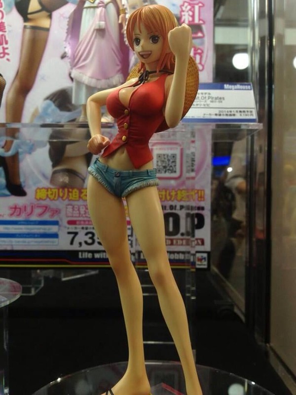 Nami Mugiwara ของแท้ JP แมวทอง - POP Limited Edition Megahouse [โมเดลวันพีช]