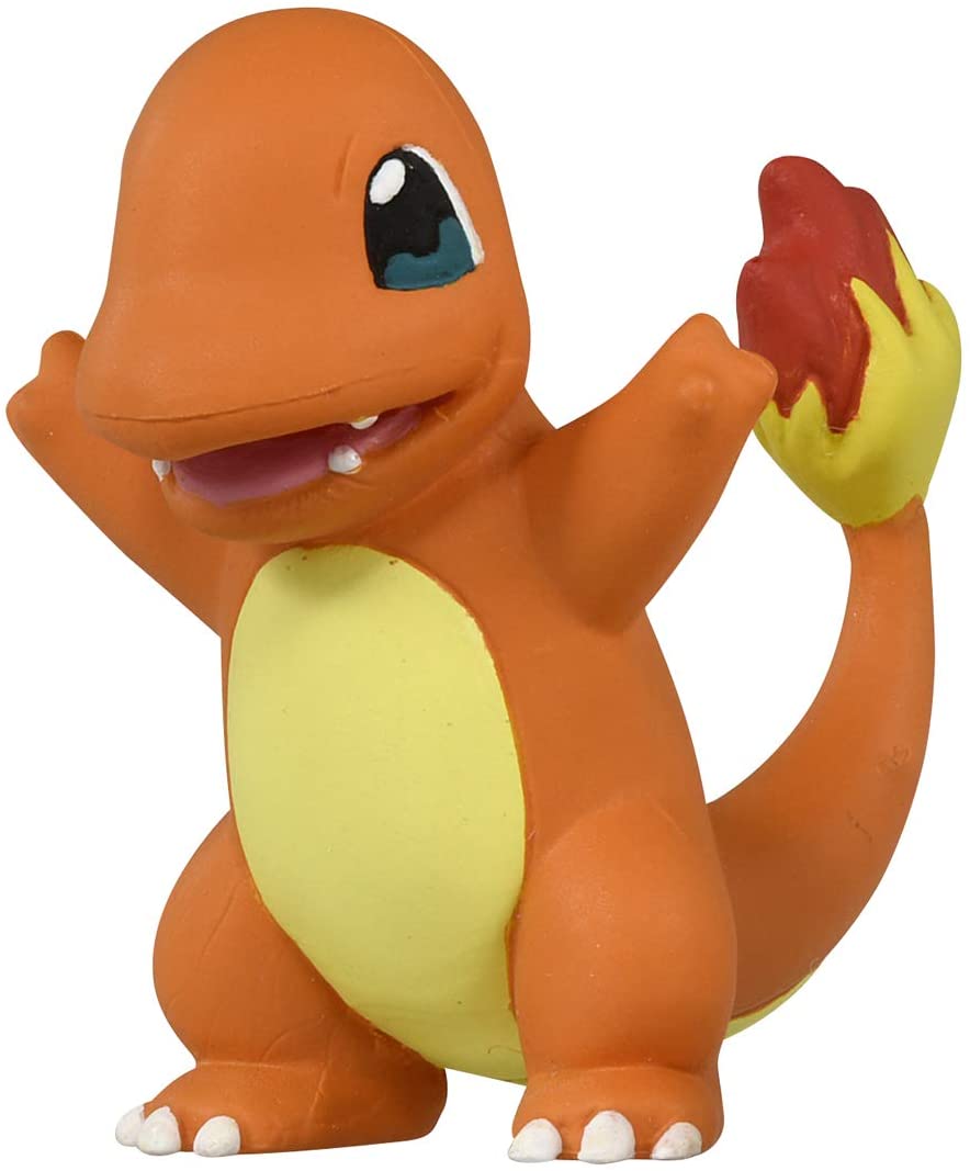 Charmander ของแท้ JP - Monster Collection Takara Tomy [โมเดลโปเกมอน]