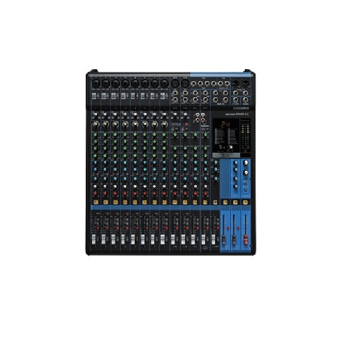 มิกเซอร์ YAMAHA MG16Xu Analog Mixer 16 Input (8 mono + 4 stereo) 4 Group Buses + 1 Stereo Bus 4 AUX , USB , Cubase AI , Effects