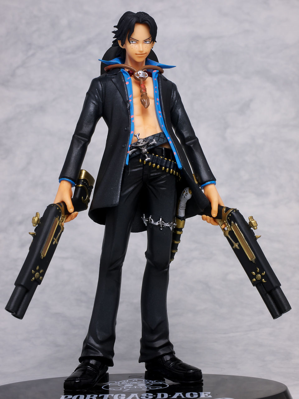 Ace Strong World ของแท้ JP แมวทอง - Figuarts Zero Bandai [โมเดลวันพีช]