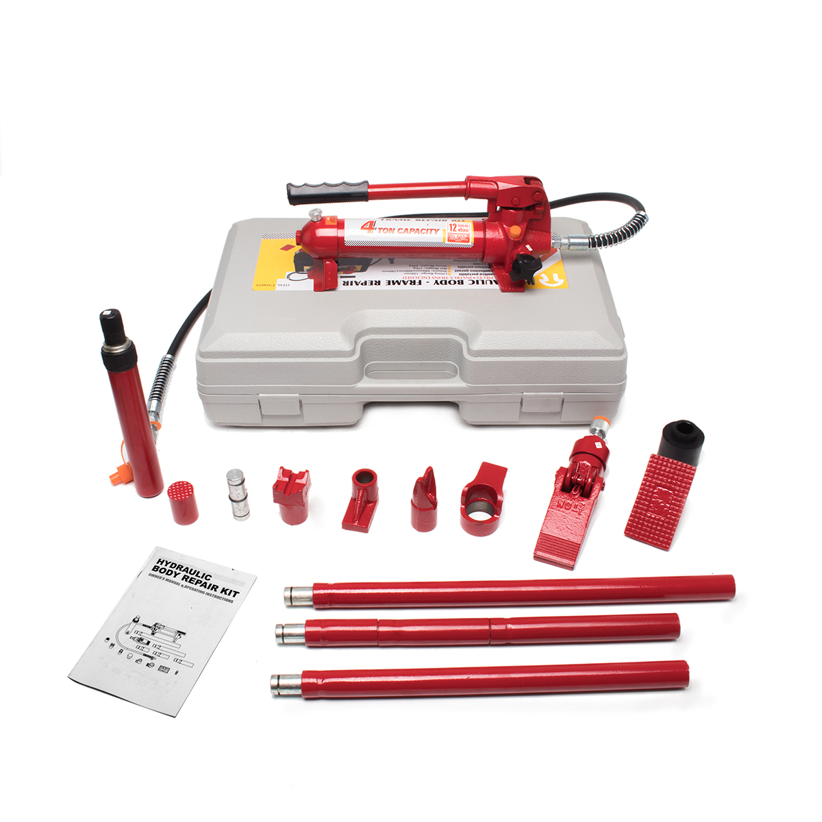 4 ตัน แม่แรงชุดซ่อมตัวถังรถยนต์ MARATHON #T70401S Portable Hyadraulic Equipment