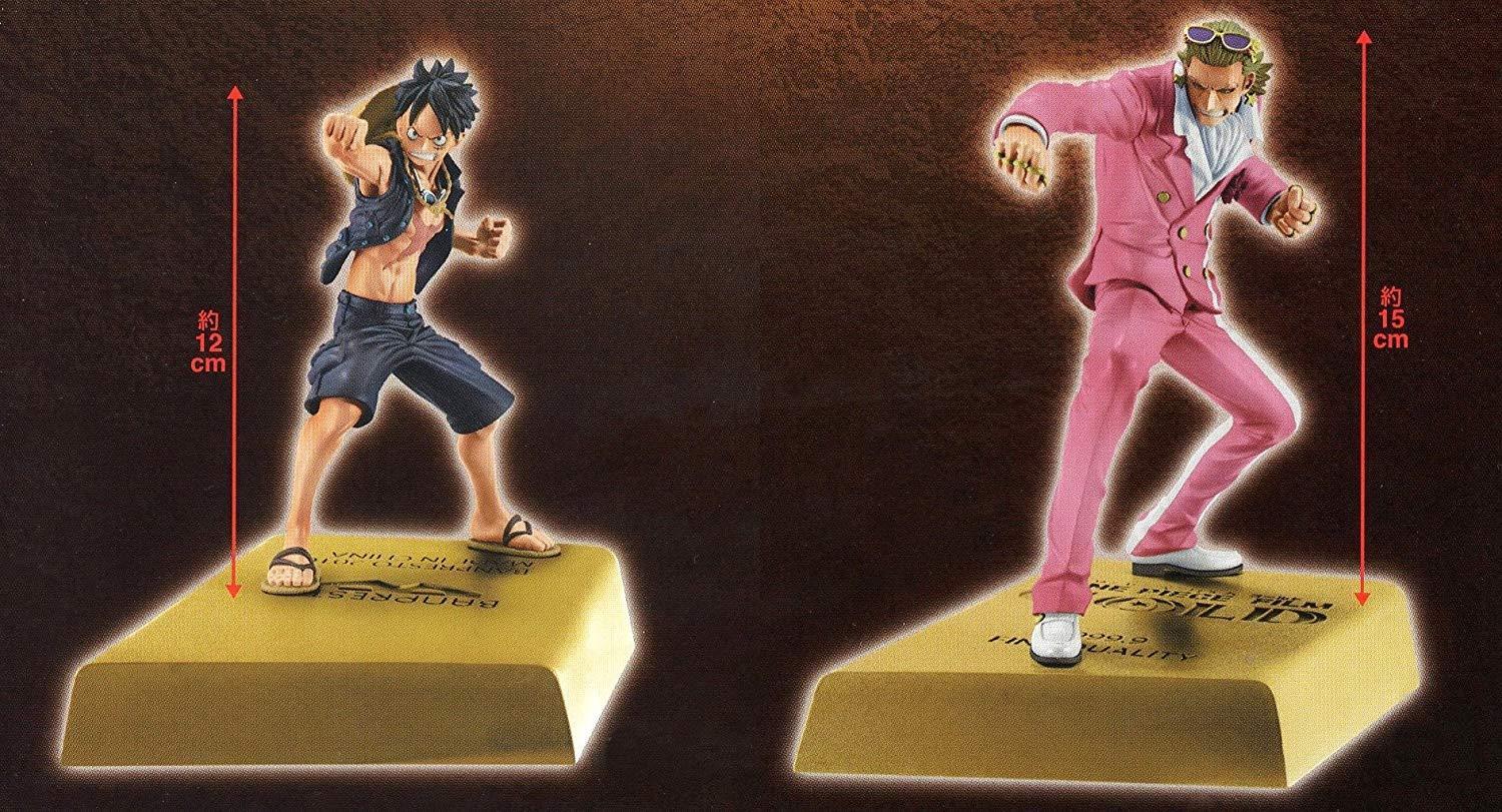 Film Gold Set ของแท้ JP แมวทอง - Manhood Banpresto [โมเดลวันพีช] (2 ตัว)