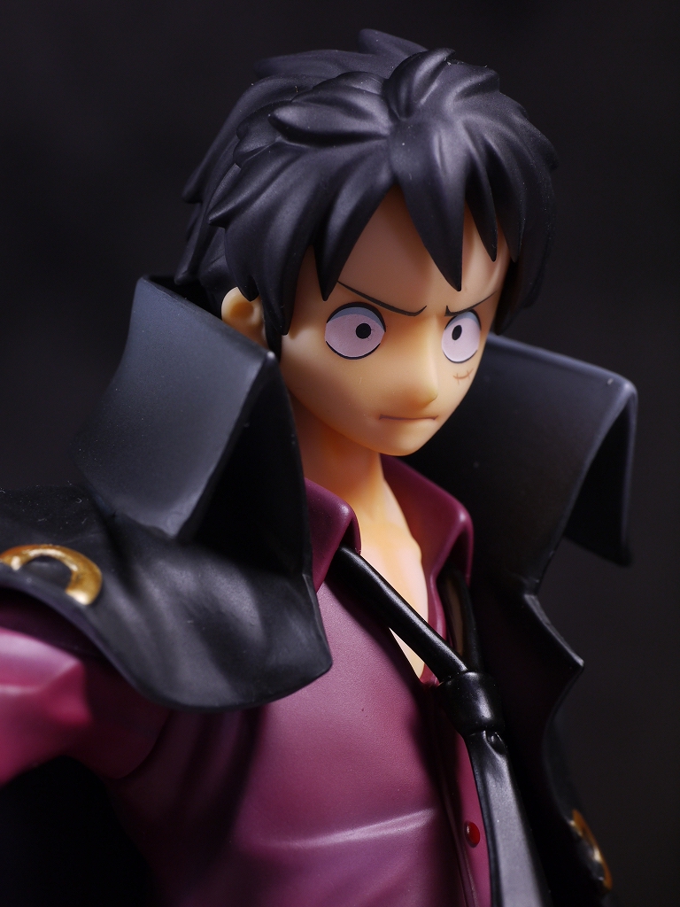 Luffy Strong World ของแท้ JP แมวทอง - POP Megahouse [โมเดลวันพีช]