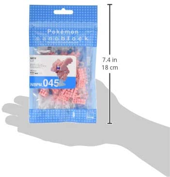 Mew (แบบประกอบ) ของแท้ JP - Nanoblock Kawada [เลโก้โปเกมอน]