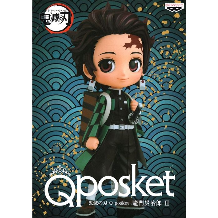 Tanjiro ของแท้ JP - Q Posket Banpresto [โมเดล Demon Slayer]