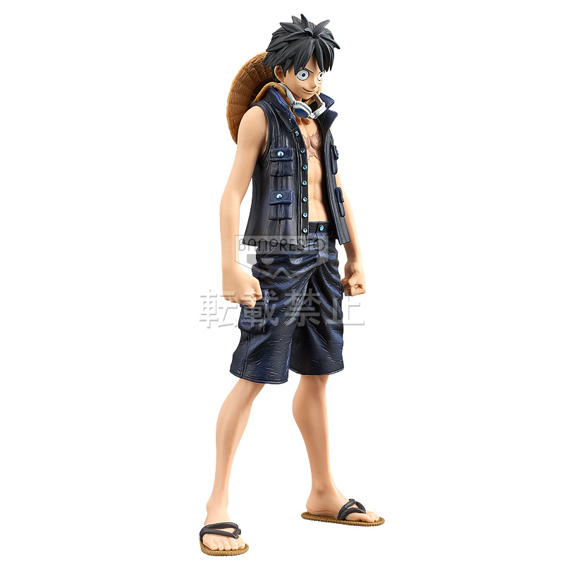 Luffy Film Gold ของแท้ JP แมวทอง - Grandline Men Banpresto [โมเดลวันพีช]