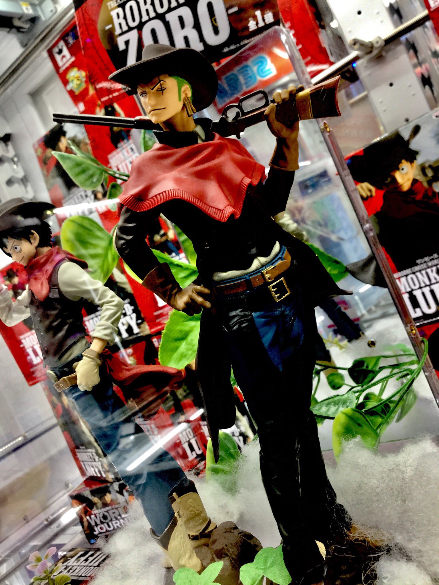 Zoro ของแท้ JP แมวทอง - Treasure Cruise World Journey Banpresto [โมเดลวันพีช]