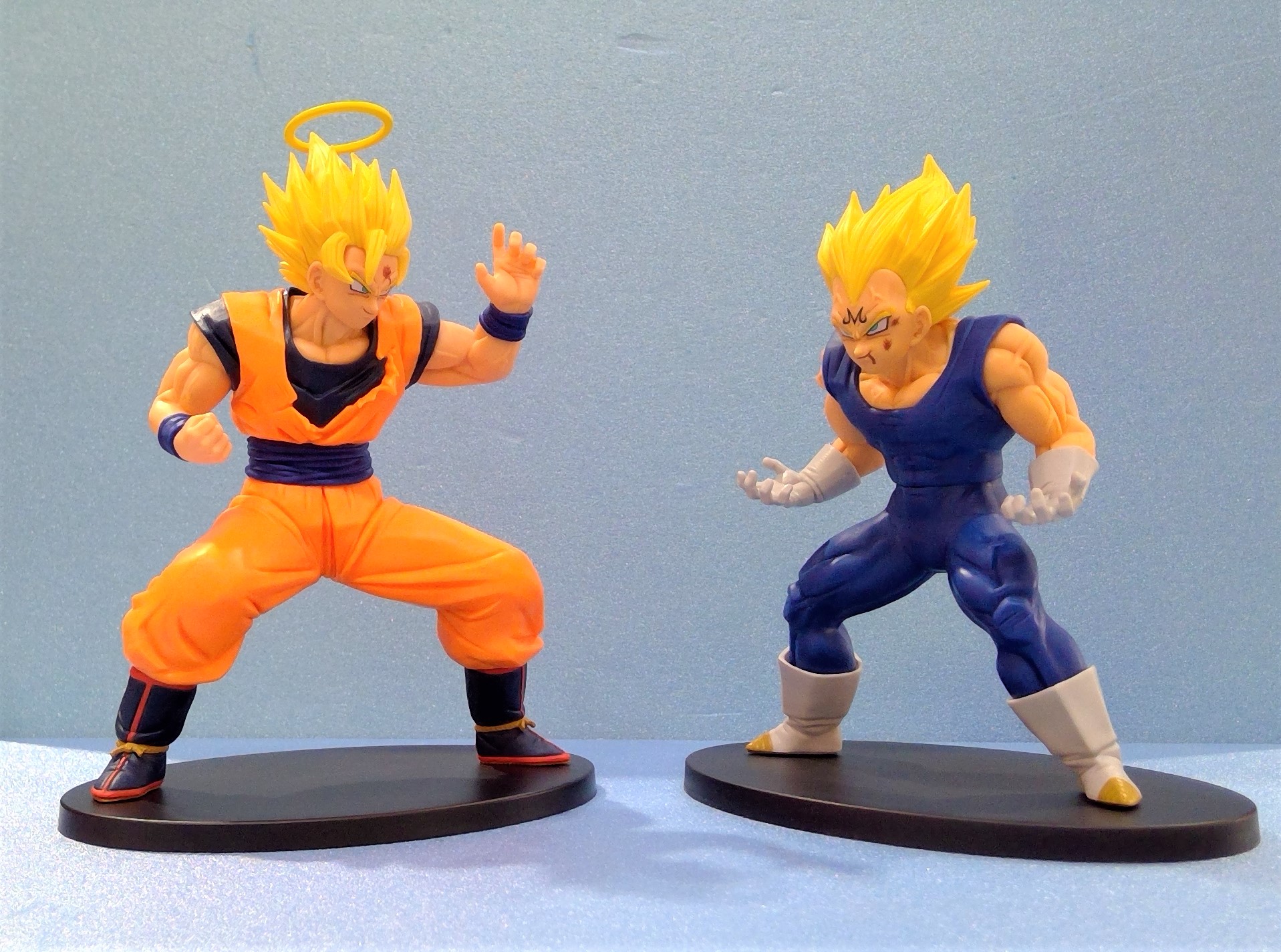 Goku & Vegeta ของแท้ JP แมวทอง - Match Makers Banpresto [โมเดลดราก้อนบอล] (2 ตัว)