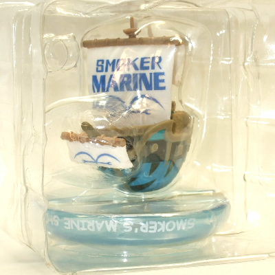 Smoker Marine Ship ของแท้ JP แมวทอง - Yura Cole Megahouse [โมเดลเรือวันพีช]