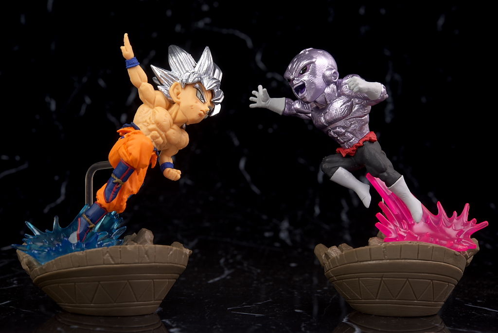 Goku Ultra Instinct ของแท้ JP แมวทอง - WCD Banpresto [โมเดลดราก้อนบอล]