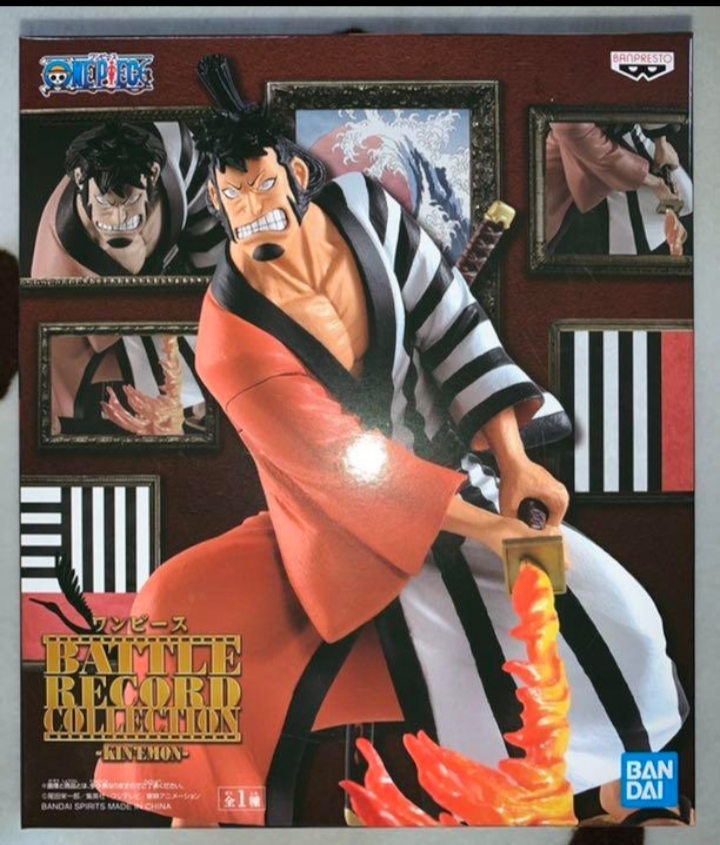 Kinemon ของแท้ JP แมวทอง - Battle Record Collection Banpresto [โมเดลวันพีช]