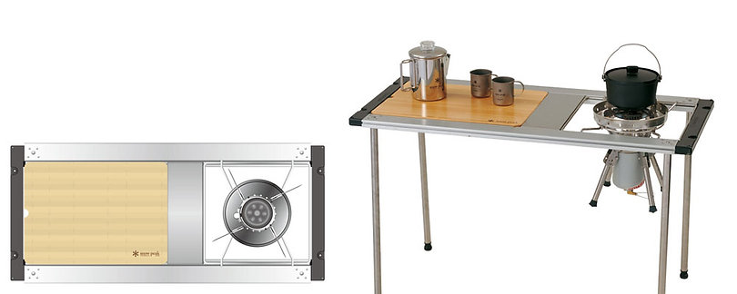 IGT Wood Table Wide Bamboo Top CK-126TR